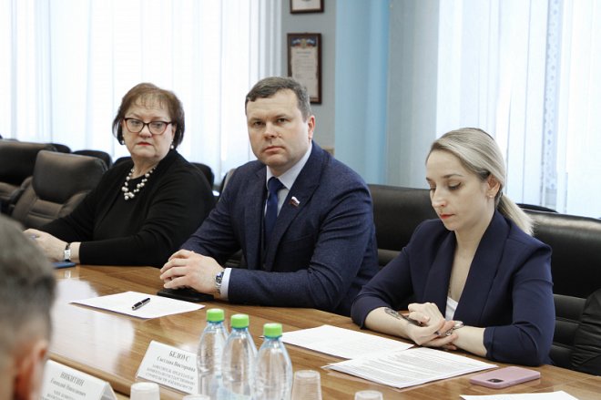 Светлана Белоус приняла участие в заседании комитета областной Думы по государственному строительству и безопасности.