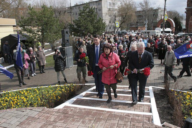 В память о подвиге ликвидаторов