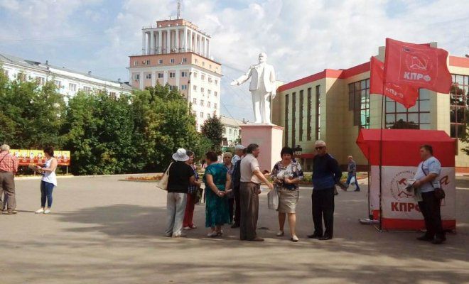Пикеты в Новомосковске продолжаются