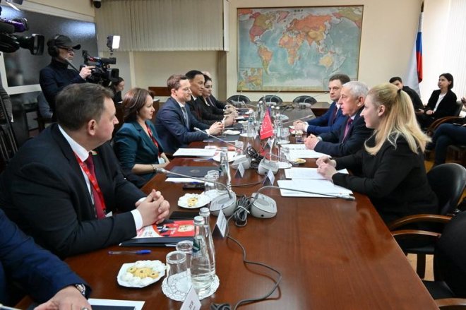 Н.М. Харитонов встретился в Москве с международными наблюдателями от ПА ОДКБ