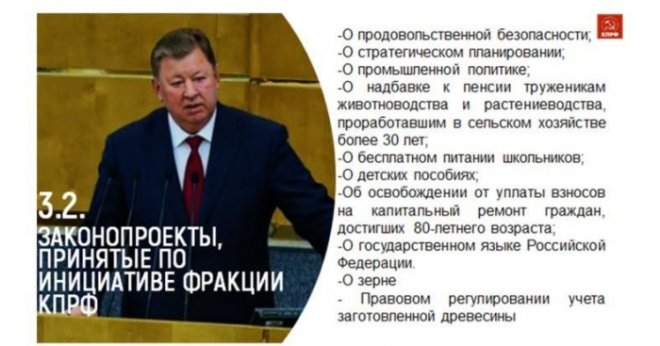 Доклад В.И. Кашина на IV Международном экономическом форуме КПРФ