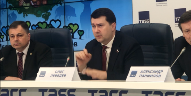 Олег Лебедев выступил на пресс-конференции в ТАСС на тему «Леса и продовольствие»
