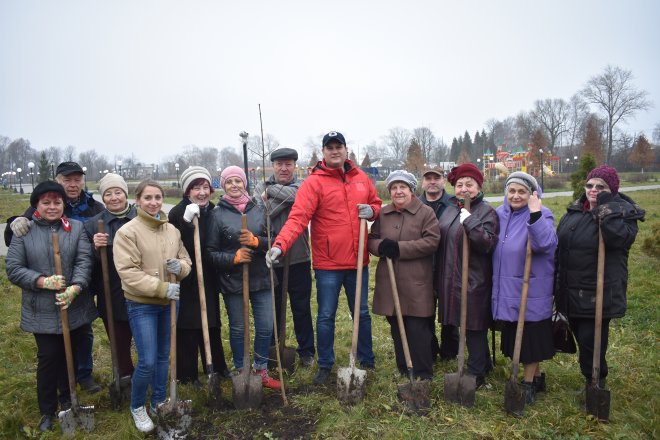 В Тульской области продолжается акция «Сад Победы - Сад Жизни»