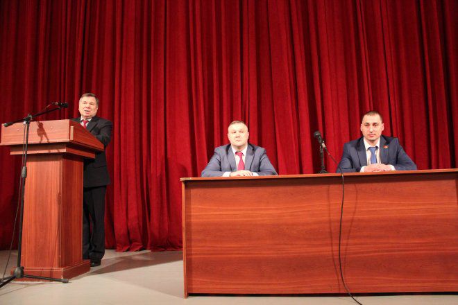Коммунисты области продолжают проводить районные собрания с предвыборной повесткой. Новомосковск