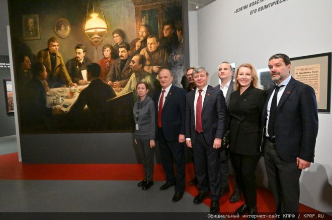 Г.А. Зюганов принял участие в открытии выставки «Ленин» в Государственном Историческом музее