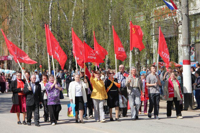 Первомай в Алексине