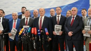 Г.А. Зюганов: «Документы XIX Съезда КПРФ направлены на сплочение общества». Пресс-подход в Госдуме. 8 июля 2025 года
