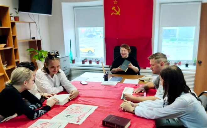 Тульский обком КПРФ продолжает развивать просветительскую работу с молодёжью