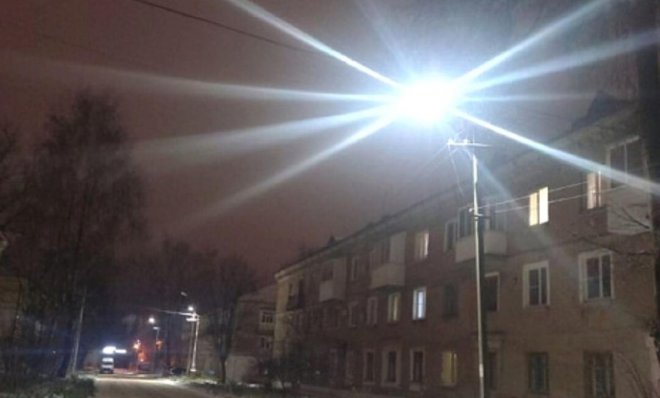 Кимовские коммунисты добились восстановления освещения на улице Парковой
