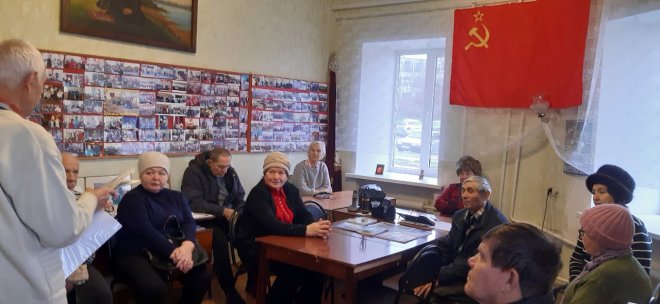 Ефремовский ГК КПРФ проводит творческие встречи в рамках 100-летия образования СССР