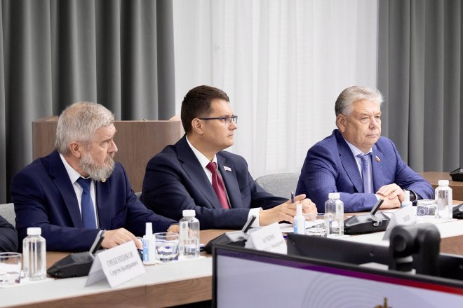Первый секретарь Тульского обкома КПРФ Алексей Лебедев принял участие в заседании Совета региональных отделений политических партий