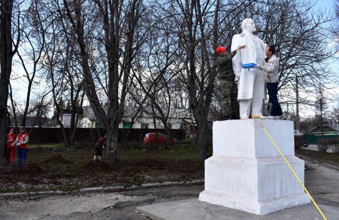 Субботник в рабочем поселке