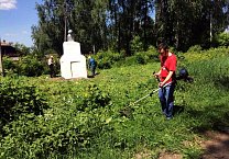Коммунистический субботник в Щёкинском районе