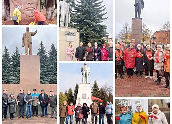 Тульские коммунисты отпраздновали 107-ю годовщину Великого Октября Тульские коммунисты отпраздновали 107-ю годовщину Великого Октября