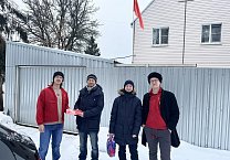 "КРАСНОЕ ЗНАМЯ - ЗНАМЯ ВЕЛИКИХ ПОБЕД!"
