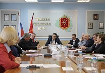 Председатель комитета по местному самоуправлению Тульской областной Думы Алексей Лебедев провел очередное заседание комитета