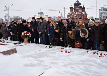 Тульские коммунисты почтили память Владимира Ильича Ленина