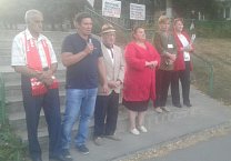 В Богородицке прошел очередной митинг  против повышения пенсионного возраста