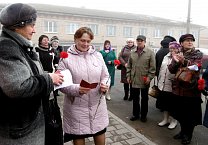 В Одоеве отметили годовщину Великого Октября