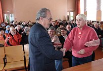 В Ефремове в Доме творчества прошло агитсобрание в поддержку Павла Грудинина