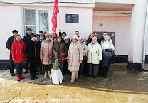 В городе Ефремове по инициативе КПРФ была открыта мемориальная доска Почетному гражданину города Ефремова и Ефремовского района, участнику Великой Отечественной войны Арсенову Михаилу Ивановичу