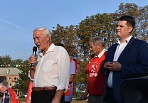 Митинг в рабочем поселке Грицовский