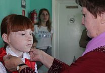 В Ефремове продолжается прием в пионеры