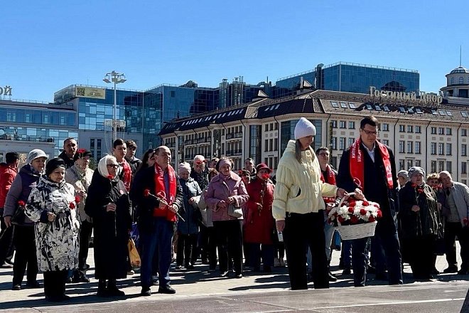 В Тульской области прошли праздничные мероприятия в ознаменование 156-й годовщины со дня рождения В.И. Ленина