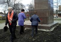 В Богородицке почтили память В.И. Ленина В Богородицке почтили память В.И. Ленина