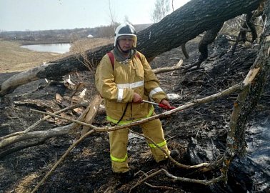 Коммунисты борются с пожарами