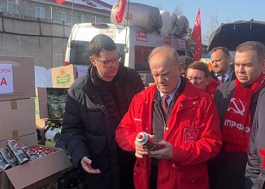 Тульские коммунисты передали очередной гуманитарный груз в зону СВО