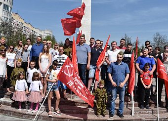 Автопробег в честь Дня Победы