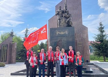 Тульские коммунисты провели мероприятия в честь Великой Победы