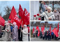 Тульские коммунисты отпраздновали 107-ю годовщину Великого Октября Тульские коммунисты отпраздновали 107-ю годовщину Великого Октября