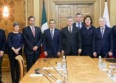 Олег Лебедев принял участие во встрече Председателя Госдумы с главой Сената Генерального конгресса Мексики