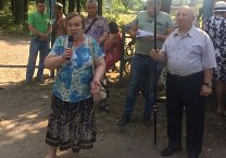 В городе Щекино Тульской области прошел митинг против повышения пенсионного возраста 