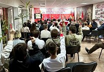 В Туле на высоком идейном и организационном уровнях прошло общее собрание комсомольского актива В Туле на высоком идейном и организационном уровнях прошло общее собрание комсомольского актива