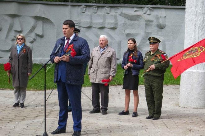 Алексей Лебедев выступил на митинге в Туле