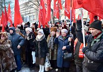 Тульский обком провёл массовый митинг в честь 100-летия Красной Армии Тульский обком провёл массовый митинг в честь 100-летия Красной Армии