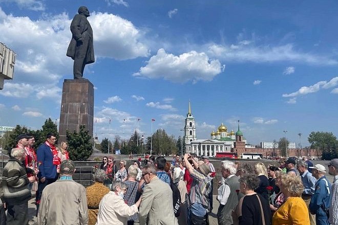 Тульские коммунисты достойно отметили день рождения В.И. Ленина