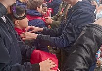 Юных туляков приняли в пионеры на Красной площади
