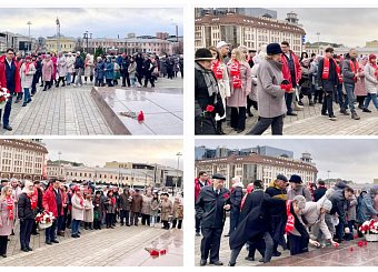 Тульские коммунисты отпраздновали 107-ю годовщину Великого Октября Тульские коммунисты отпраздновали 107-ю годовщину Великого Октября