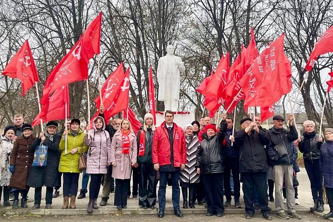 Тульская область отметила годовщину Великого Октября