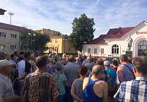 Жители Кимовска высказались против "пенсионной реформы"