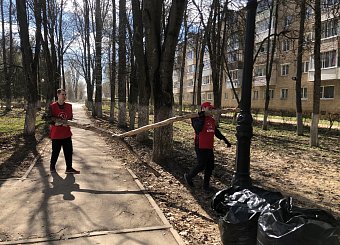Субботник в честь Дня космонавтики Субботник в честь Дня космонавтики