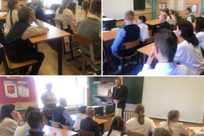 К 104-ой годовщине Комсомола ефремовские коммунисты продолжают серию встреч с юными земляками