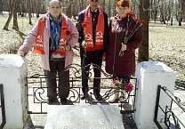 Богородицкие коммунисты взяли шефство над захоронением Ивана Белкина