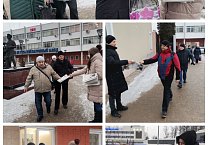 Тульские коммунисты организовали раздачу партийных газет с выступлением лидера партии Г.А.Зюганова рабочим предприятий города Тулы