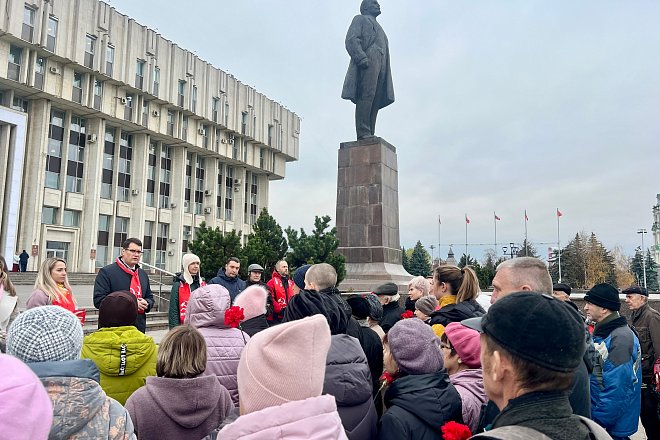 Тульская область отметила годовщину Великого Октября