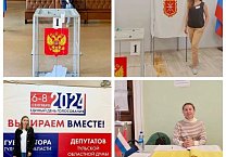 В Тульской области идет контроль за ходом голосования В Тульской области идет контроль за ходом голосования